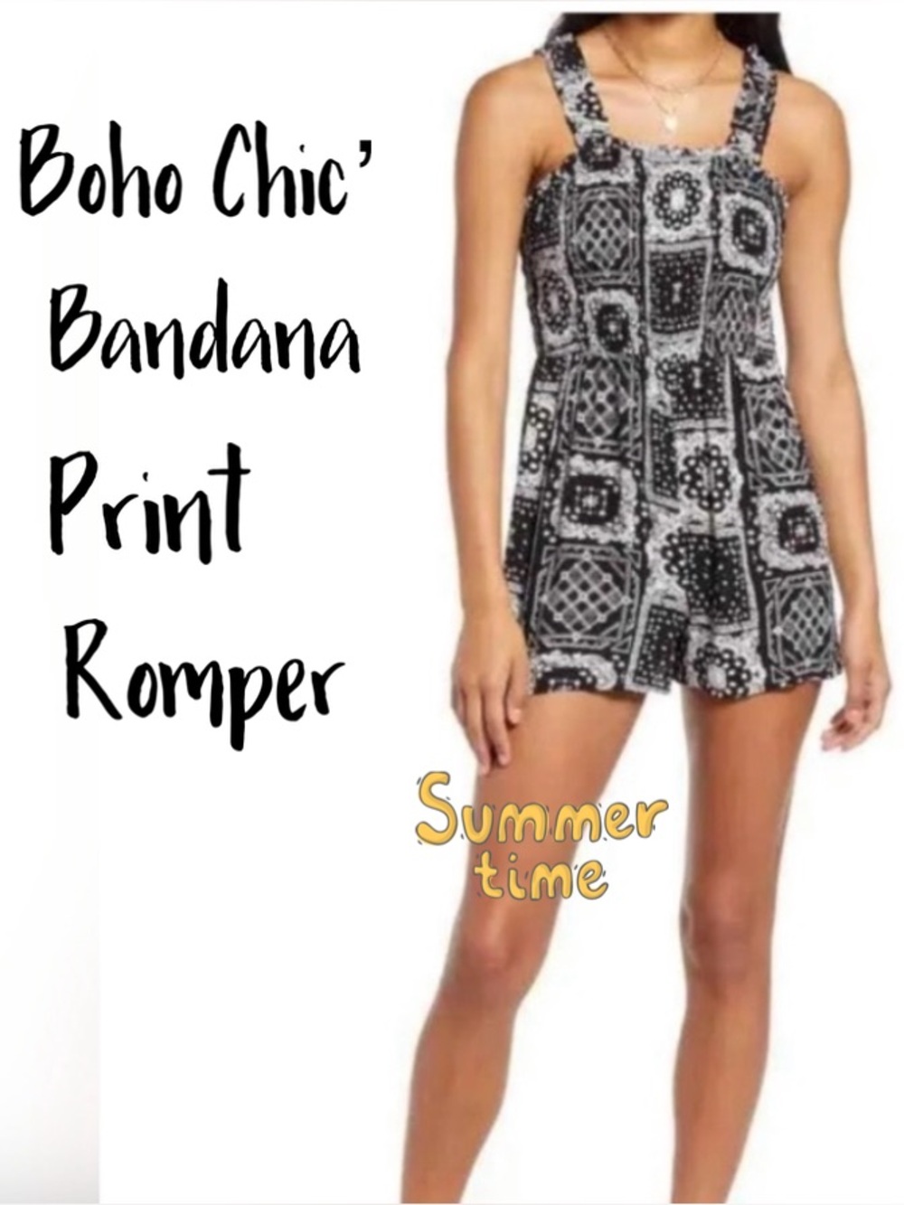 BP Mini‎ Summer ROMPER Size: Medium